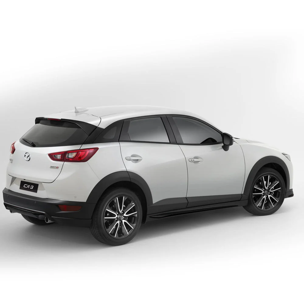 Aero Kit - Rear Roof Spoiler (Brilliant Black) | Mazda CX-3 (2016-2022) - Image 8