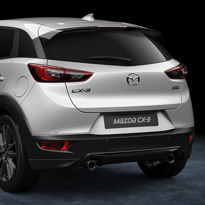 Aero Kit - Rear Under Skirt (Brilliant Black) | Mazda CX-3 (2016-2022) - Image 4